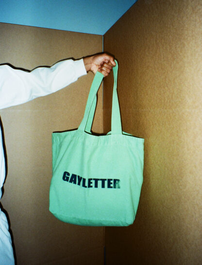 The GAYLETTER Big Tote - Mint green