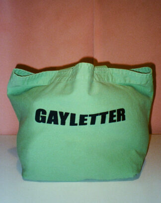 The GAYLETTER Big Tote - Mint green