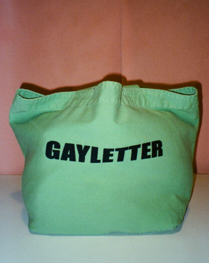 The GAYLETTER Big Tote - Mint green