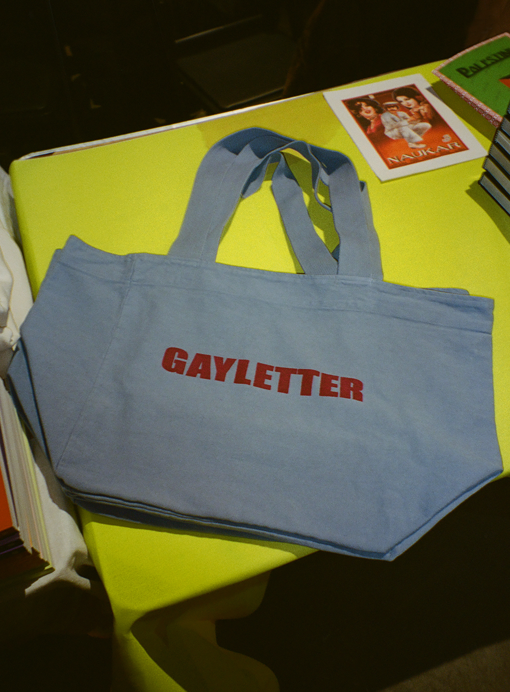 The GAYLETTER Big Tote - Periwinkle - Image 4