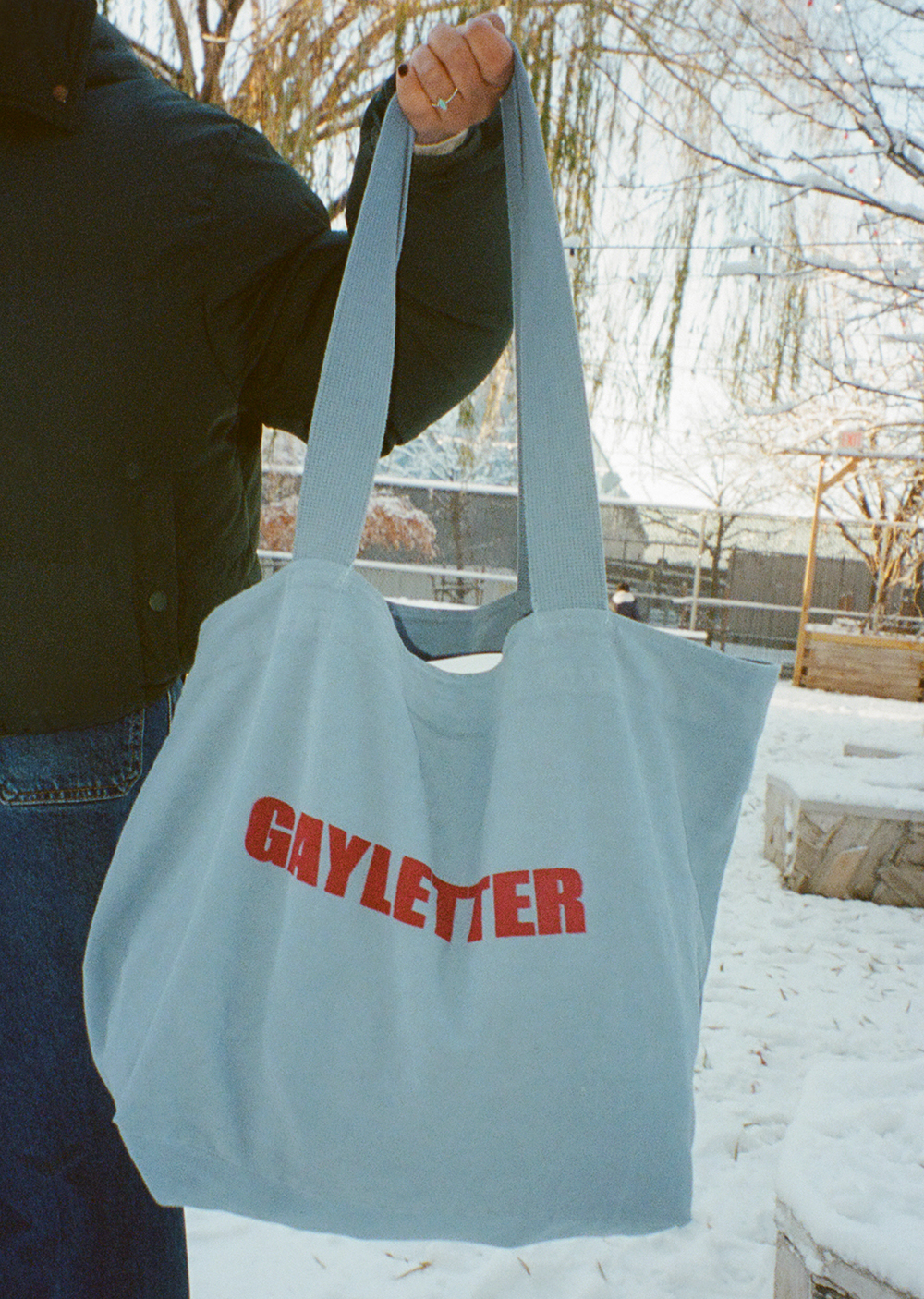The GAYLETTER Big Tote - Periwinkle - Image 6