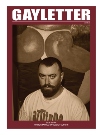 GAYLETTER issue 23 (SAM SMITH)